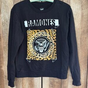 Bravado The Ramones Black Graphic Sweatshirt